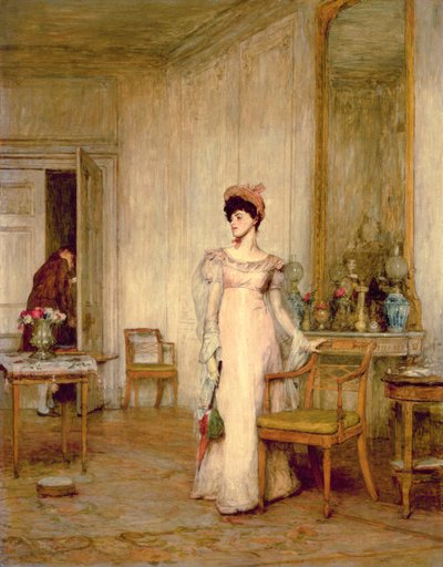 Het Ochtendbezoek door William Quiller Orchardson